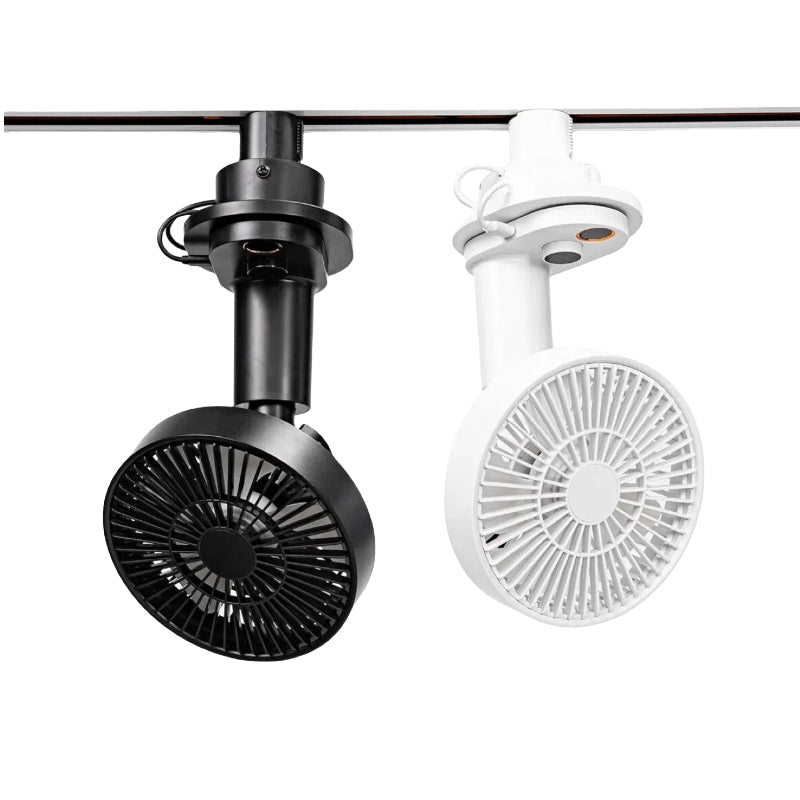 Powerful Track Fans | Adjustable Airflow & Cooling – KivenLighting