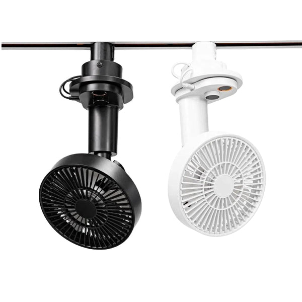 Powerful Track Fans | Adjustable Airflow & Cooling – KivenLighting