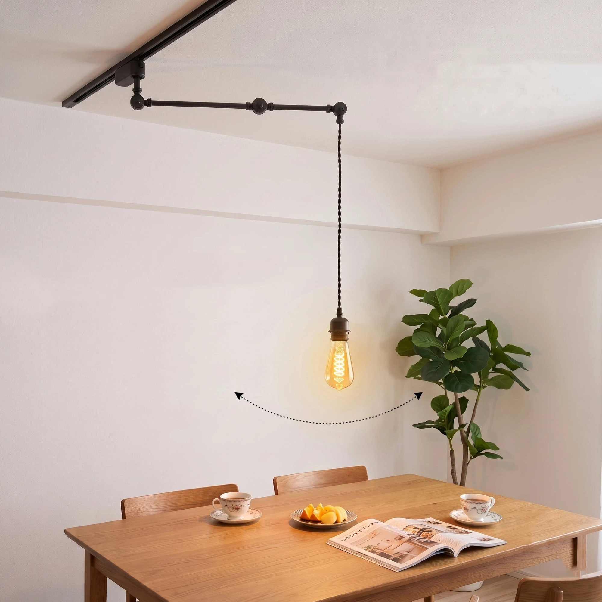 Swing Arm Track Lights