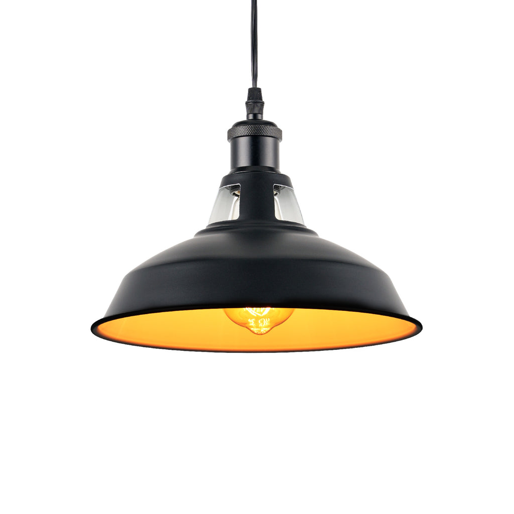 3pcs Adjustable Cable Track Light with Industrial Style Shade, Vintage Pendant Lighting, Suitable for Kitchen and Home, H-type Track J-type Track