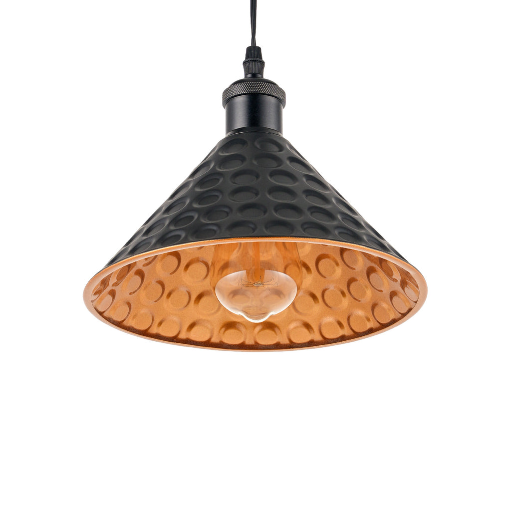 3pcs Adjustable Cable Track Light with Industrial Style Shade, Vintage Pendant Lighting, Suitable for Kitchen and Home, H-type Track J-type Track