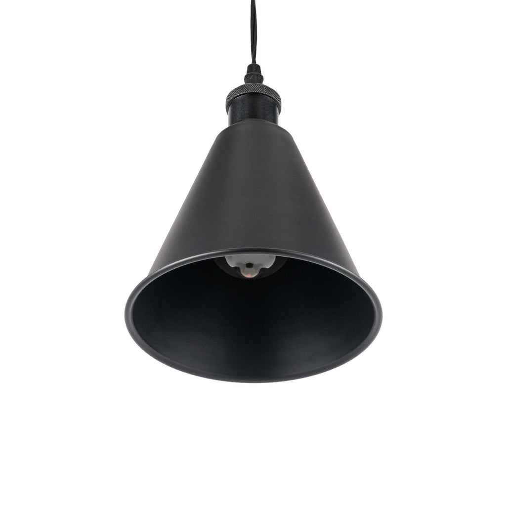 3pcs Adjustable Cable Track Light with Industrial Style Shade, Vintage Pendant Lighting, Suitable for Kitchen and Home, H-type Track J-type Track