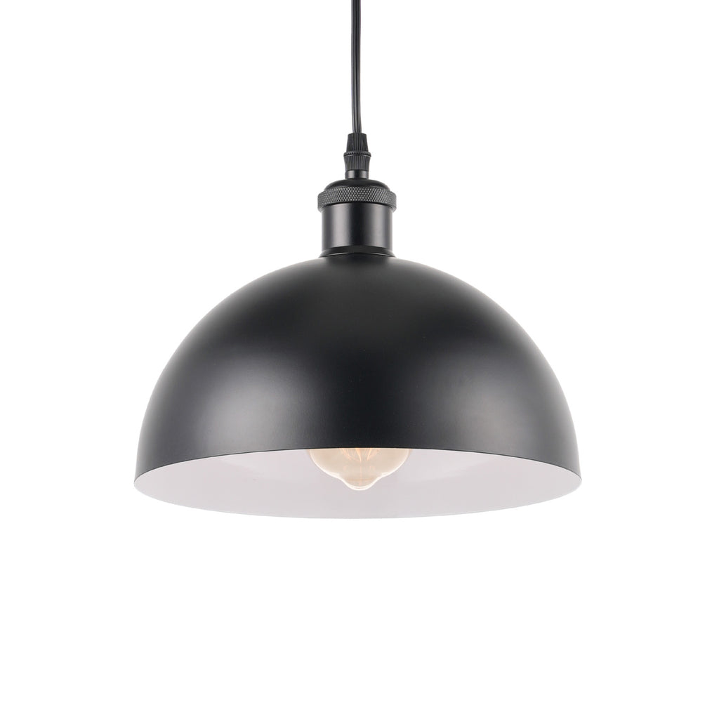 3pcs Adjustable Cable Track Light with Industrial Style Shade, Vintage Pendant Lighting, Suitable for Kitchen and Home, H-type Track J-type Track