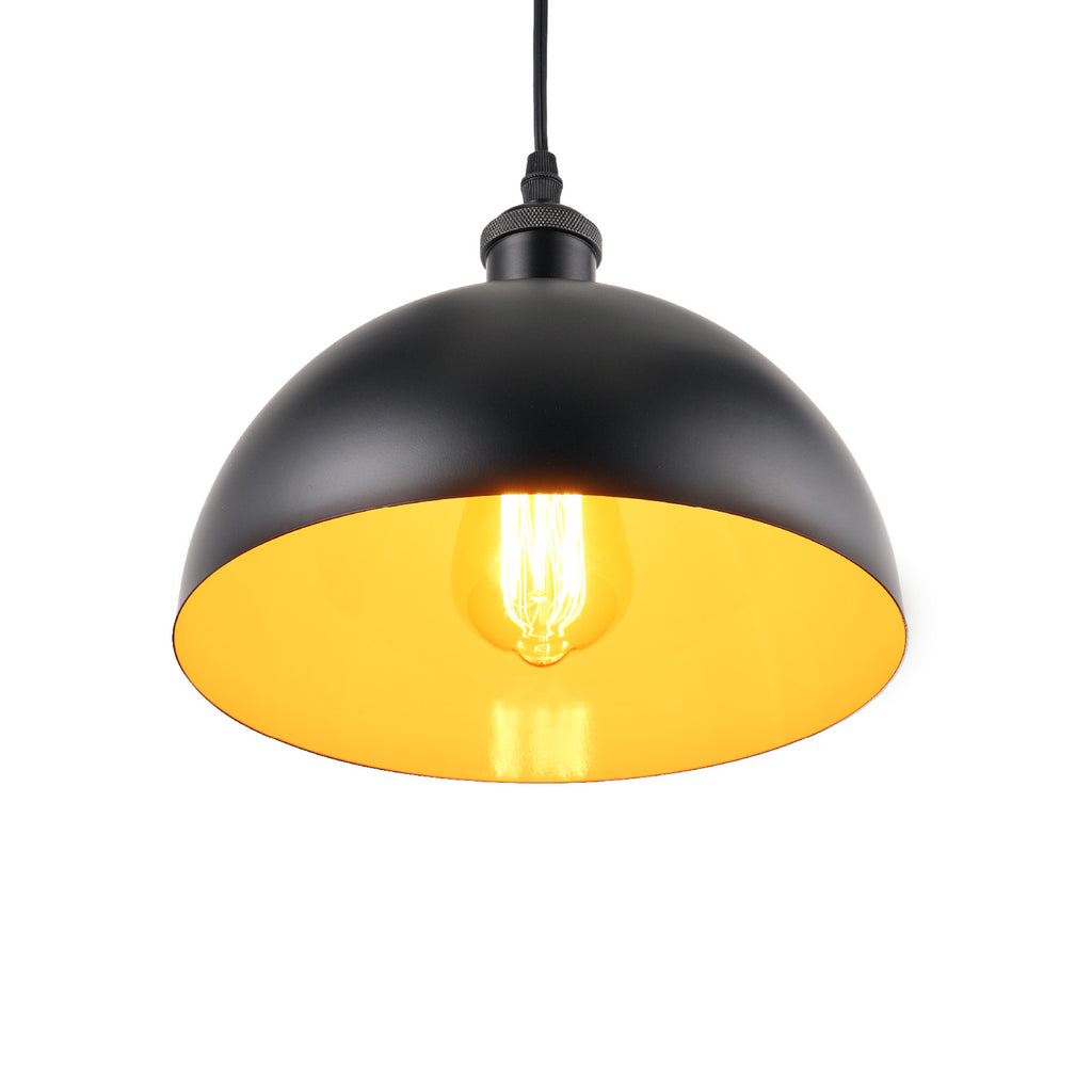 3pcs Adjustable Cable Track Light with Industrial Style Shade, Vintage Pendant Lighting, Suitable for Kitchen and Home, H-type Track J-type Track
