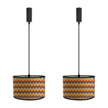 Load image into Gallery viewer, Collapsible Bamboo Column Shade Corded Track Light Adjustable Cable Freely For Seaside Villa Farmhouse 2Pcs C Style