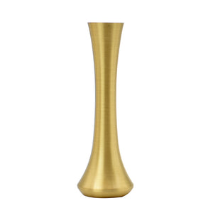 Kiven Brass Turned Bohemian Decorative Rod. Solid brass with M10 threads for French table and floor lamp DIY assembly.