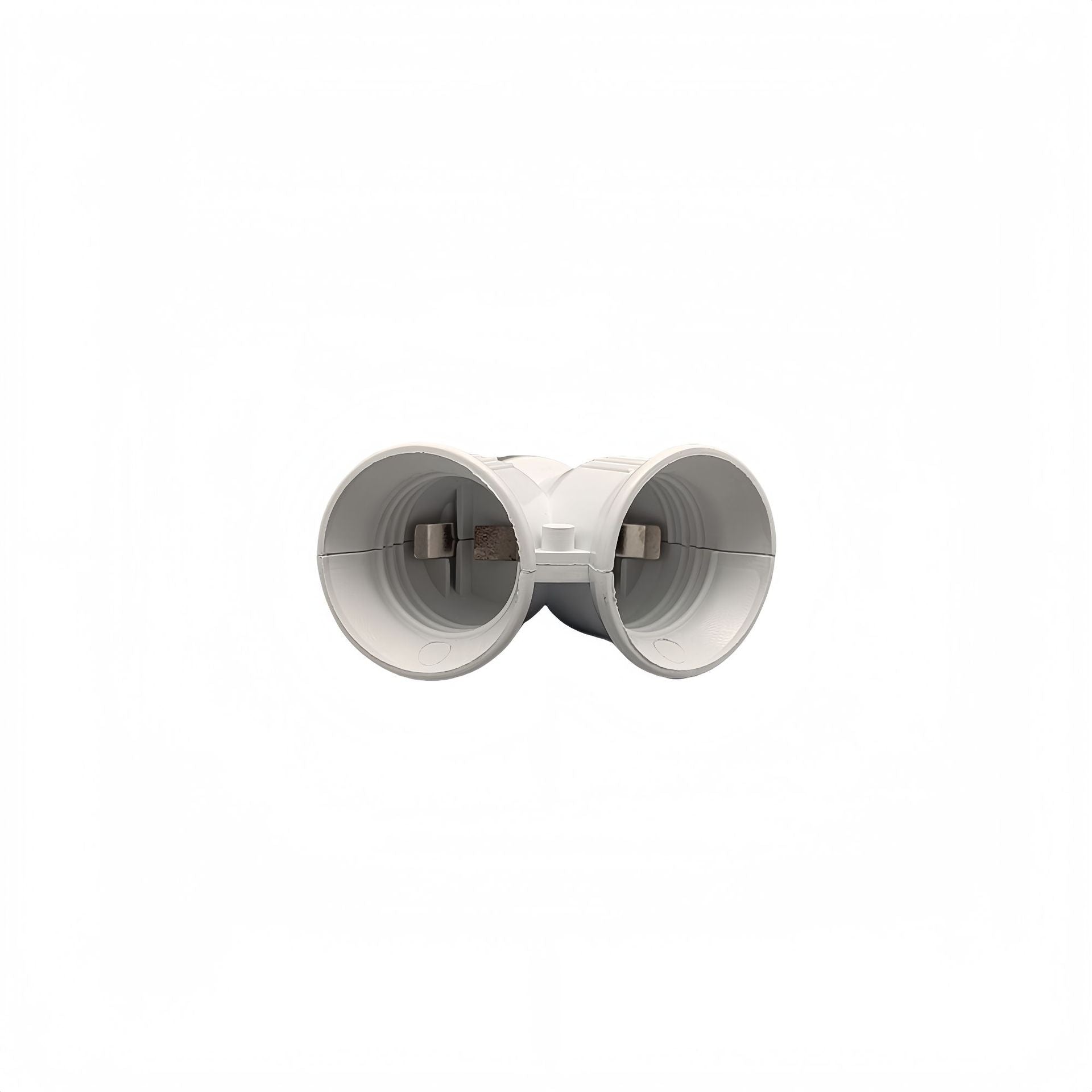 Kiven E26 - 2E26 Conversion Lamp Holder, E26 Twin Lamp Holder, North American ETL Certified Lamp Holder Converter(Customizable)