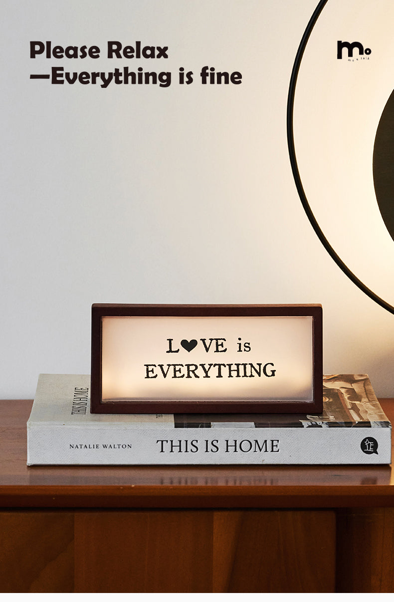 Kiven Magnetic charging light board, retro decoration, creative decorative item for the entrance hall of a vintage living room