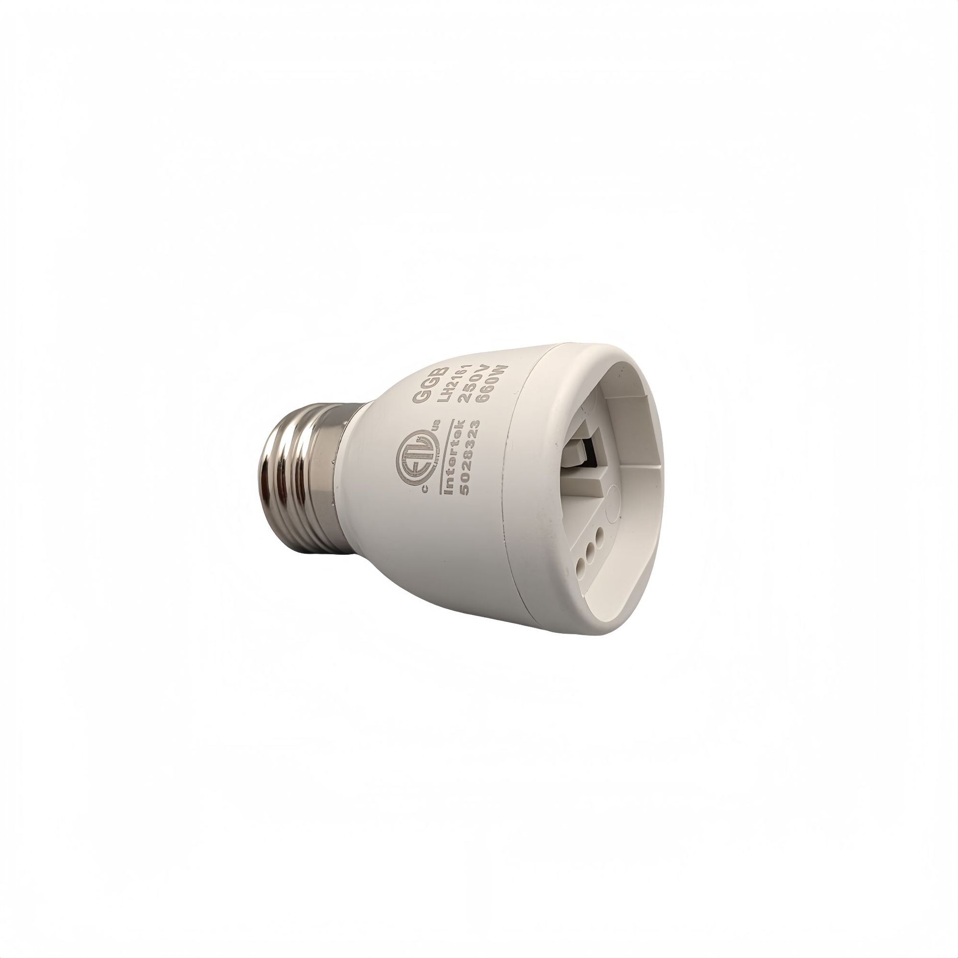 Kiven E26 to G24-2P Lamp Socket Adapter, Converter with North American ETL Certification(Customizable)