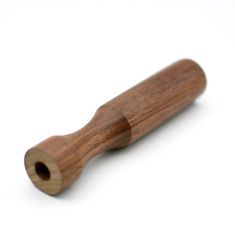 Decorative Handle for Edison - Style Copper Pendant Lights: Walnut - Colored Solid Wood Grip
