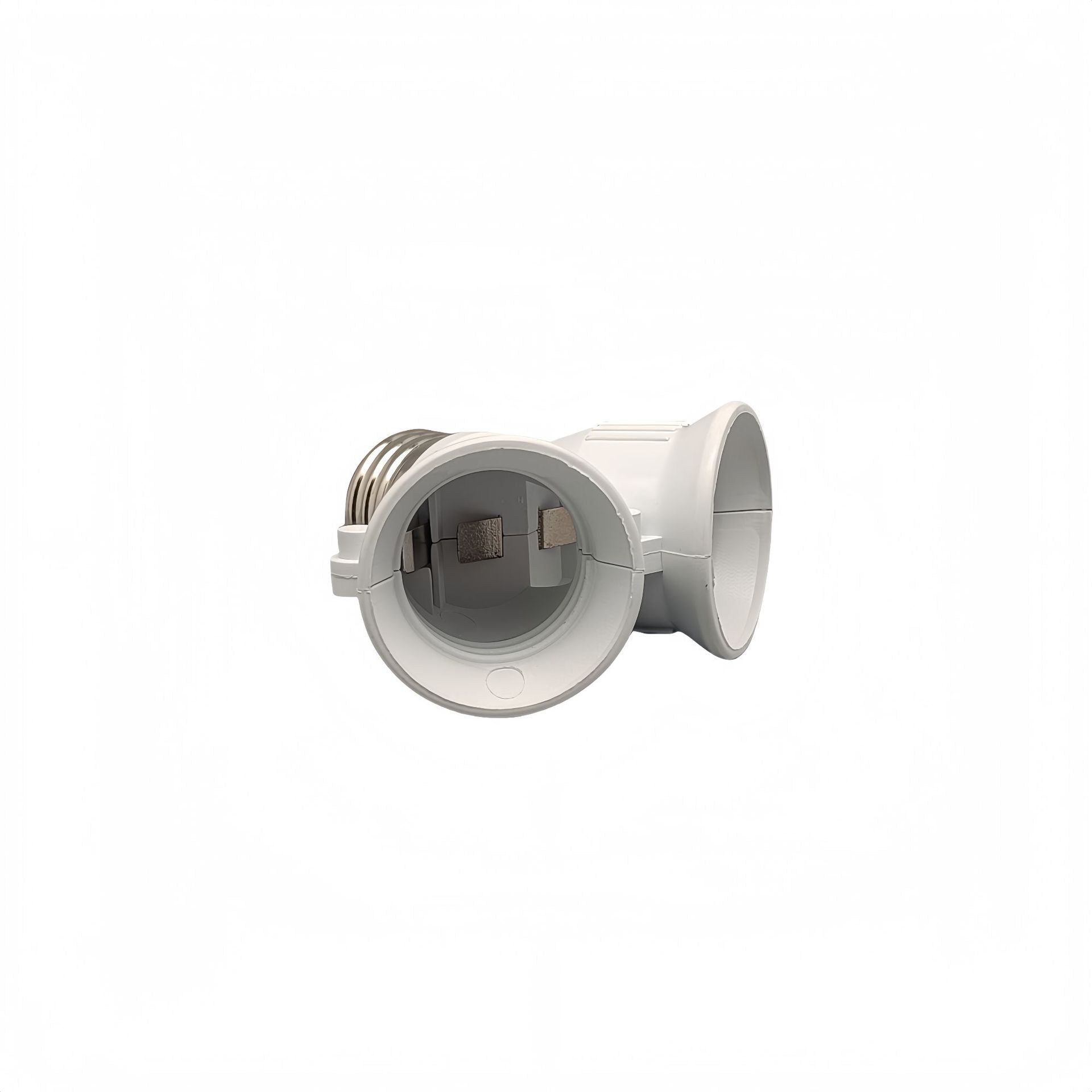 Kiven E26 - 2E26 Conversion Lamp Holder, E26 Twin Lamp Holder, North American ETL Certified Lamp Holder Converter(Customizable)