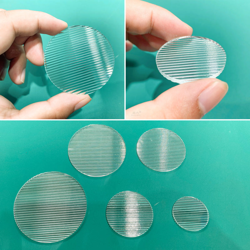 Kiven LED elliptical lens, transparent sheet, PC cover, stretched lens, circular spotlight lampshade, colored filter lens, filter sheet