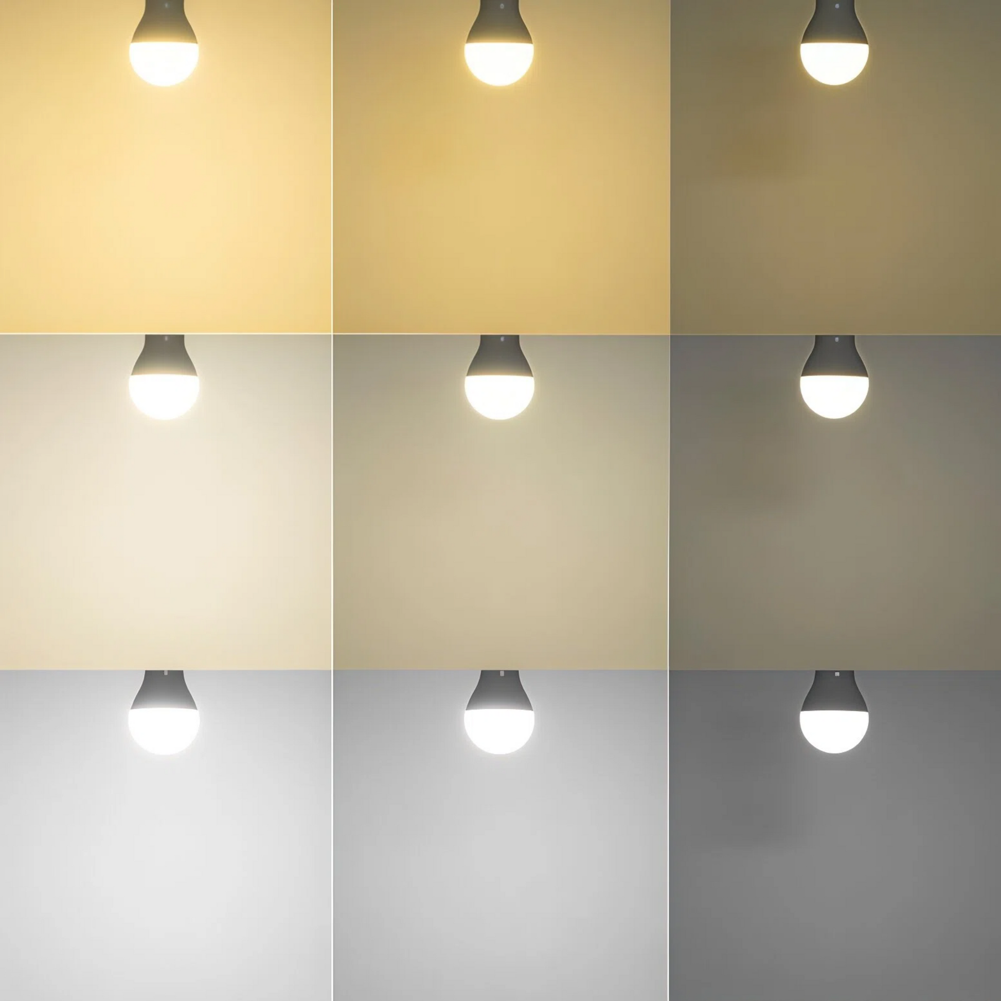 Kiven 2-Pack E26 Dimmable & Color Changing LED Bulbs with Remote Control (6W, 60W Equivalent), Wide Beam Angle, Indoor Use