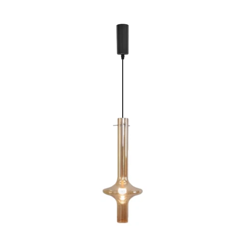 Kiven Nordic Modern Minimalist Single - Head Glass Pendant: A Touch of Luxury for Dining Rooms, Cafes, Bedroom Corners, Retail Stores & Bars