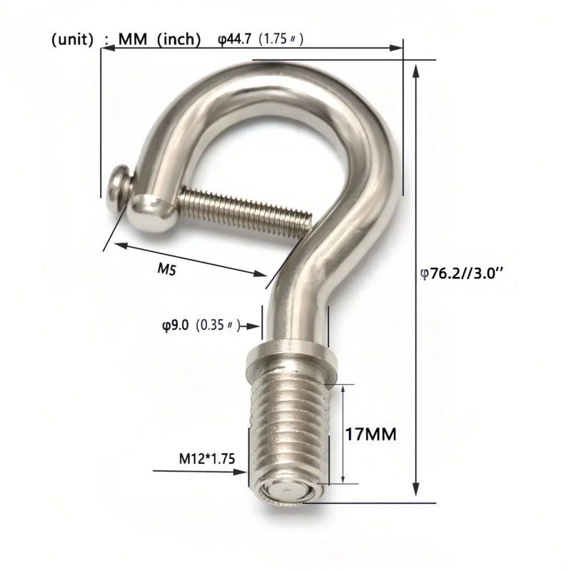 Kiven Heavy-Duty LED High Bay Light for Industrial Factories - UFO Style Ceiling Light with Hook for Heavy Workshops
