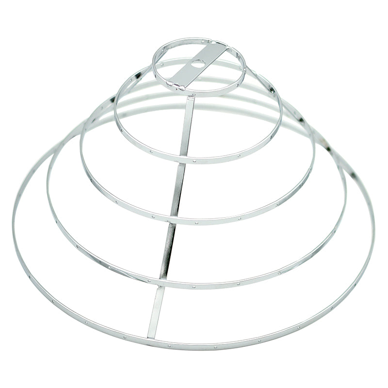 2-Pack Handmade Multi-Layer Table Lamp: 2/3/4/5-Tier Electroplated Iron Frame with Shell-Decorated Shade, for Bedroom