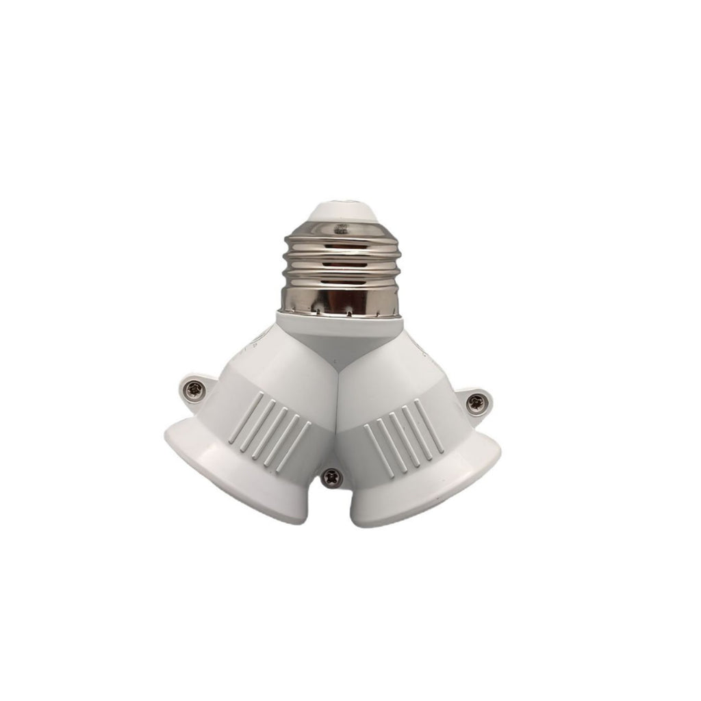 Kiven E26 - 2E26 Conversion Lamp Holder, E26 Twin Lamp Holder, North American ETL Certified Lamp Holder Converter(Customizable)