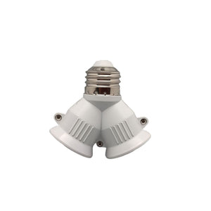 Kiven E26 - 2E26 Conversion Lamp Holder, E26 Twin Lamp Holder, North American ETL Certified Lamp Holder Converter(Customizable)