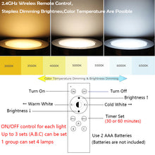 Load image into Gallery viewer, Dimmable Remote Control Wide Range Lighting Wood Black Metal Shade Vintage Track Light