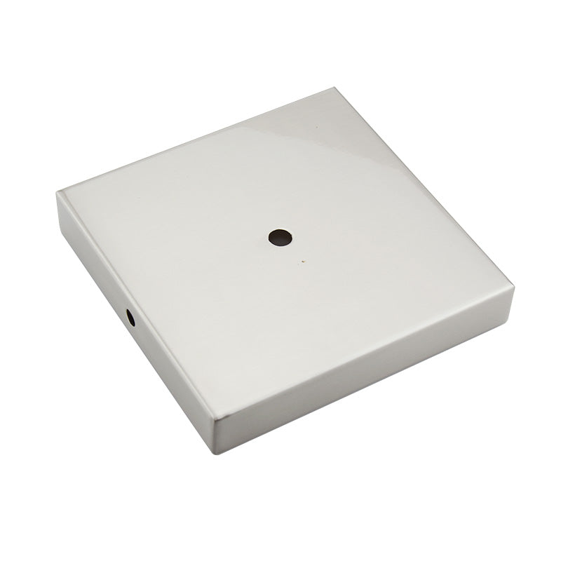Square Base for Table Lamps: Stainless Steel Thick - Gauge, Alloy with Chrome Plating – Ceramic Lighting Accessories & Ornaments