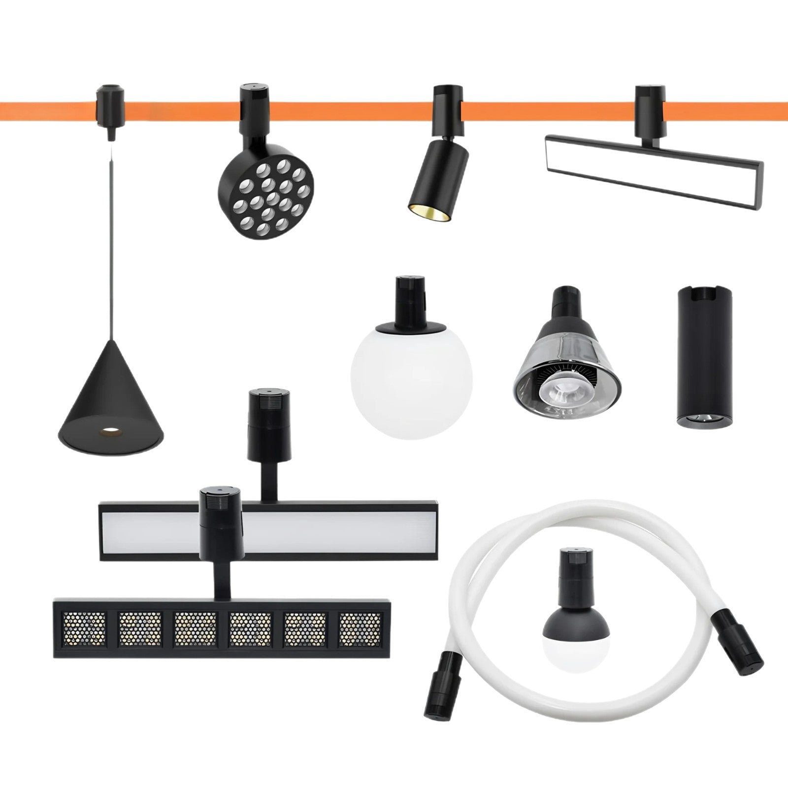 Kiven Semi - Flexible Golden Track Strip: Moldable, Surface - Mounted for Home & Clothing Stores, Track Light