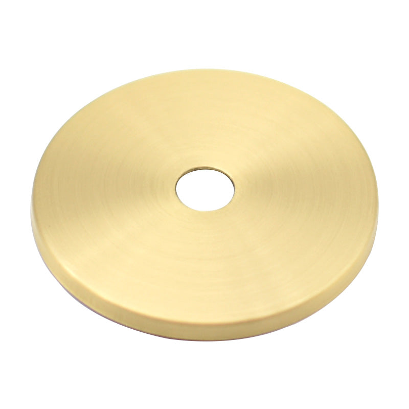 4-Pack Folded-Edge Round Sealing Discs: Brass Covers for Glass/Ceramic Bottle Mouths & Hollow Tubes, Lamp Accessories