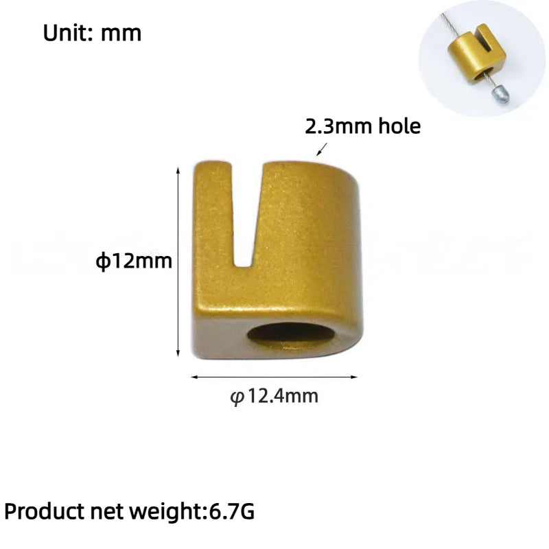 Kiven Adjustable Stainless Steel Wire Rope, Special for Chandeliers, Movable Hanging Hook for Paintings, Picture Frames, Track Hook, Lighting Wire Lock Accessories