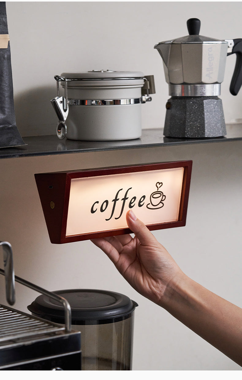 Kiven Magnetic charging light board, retro decoration, creative decorative item for the entrance hall of a vintage living room