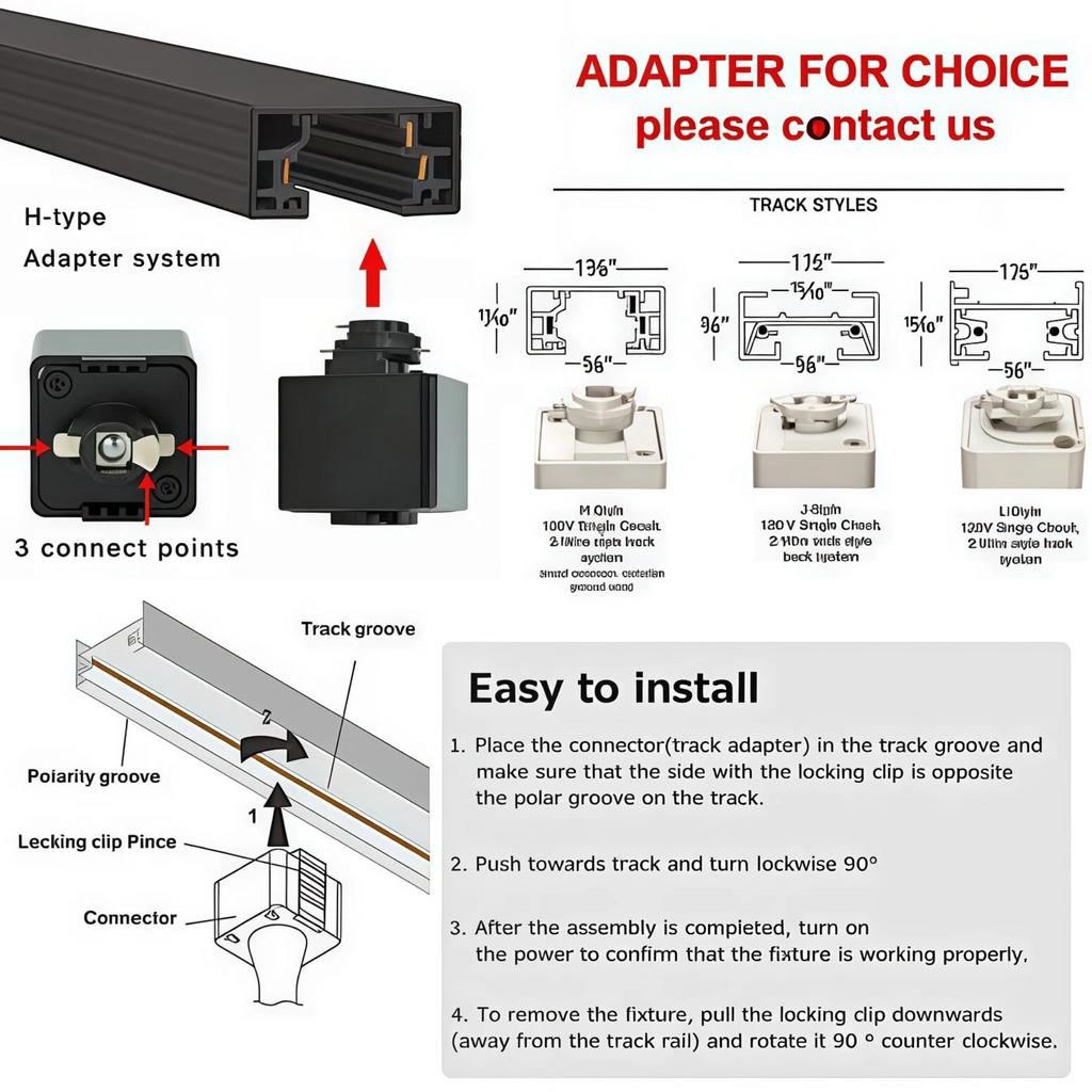 Dimmable H-Type Track Lighting Pendants with Retro Clear Glass Globe Shape Hand-Made Shade,1-Light 1ft Cord Wood Finished E26 Socket Restaurant Chandelier Kitchen Island Customizable