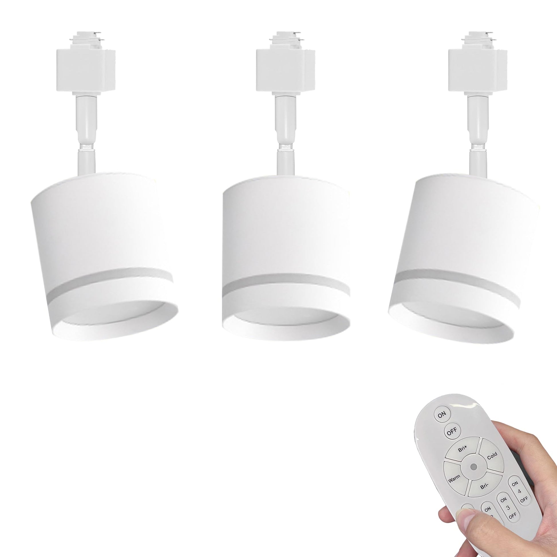 Kiven Modern 7W LED Plant Grow H/J/L Type Track Light - Full Spectrum Indoor Spotlight (9 Colors)