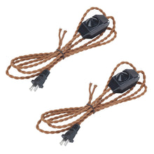 Load image into Gallery viewer, Customizable Freely Retro Style Plug-in Cord With Switch DIY Lighting Accessories Part