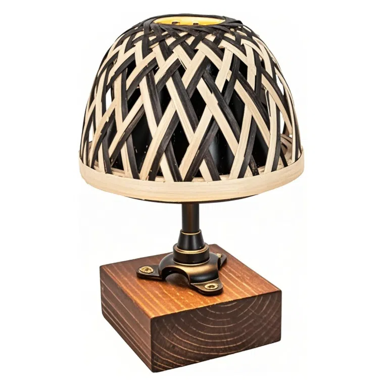 Kiven Cordless Table Lamp,1-Light Dimmable Bedside Lamps for Nightstand with 3 Colors Mode, Farmhouse Rechargeable Desk Lamps for Reading Home Decor Bedside TD1039