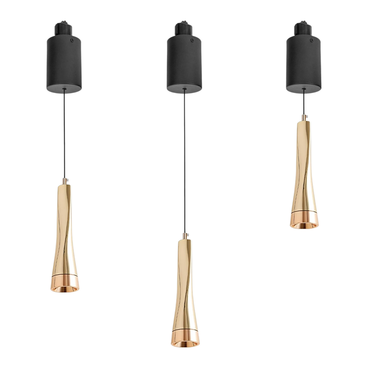 Adjustable Length and Levitate Track Pendant Light Retractable Lift Led Light for Decoration