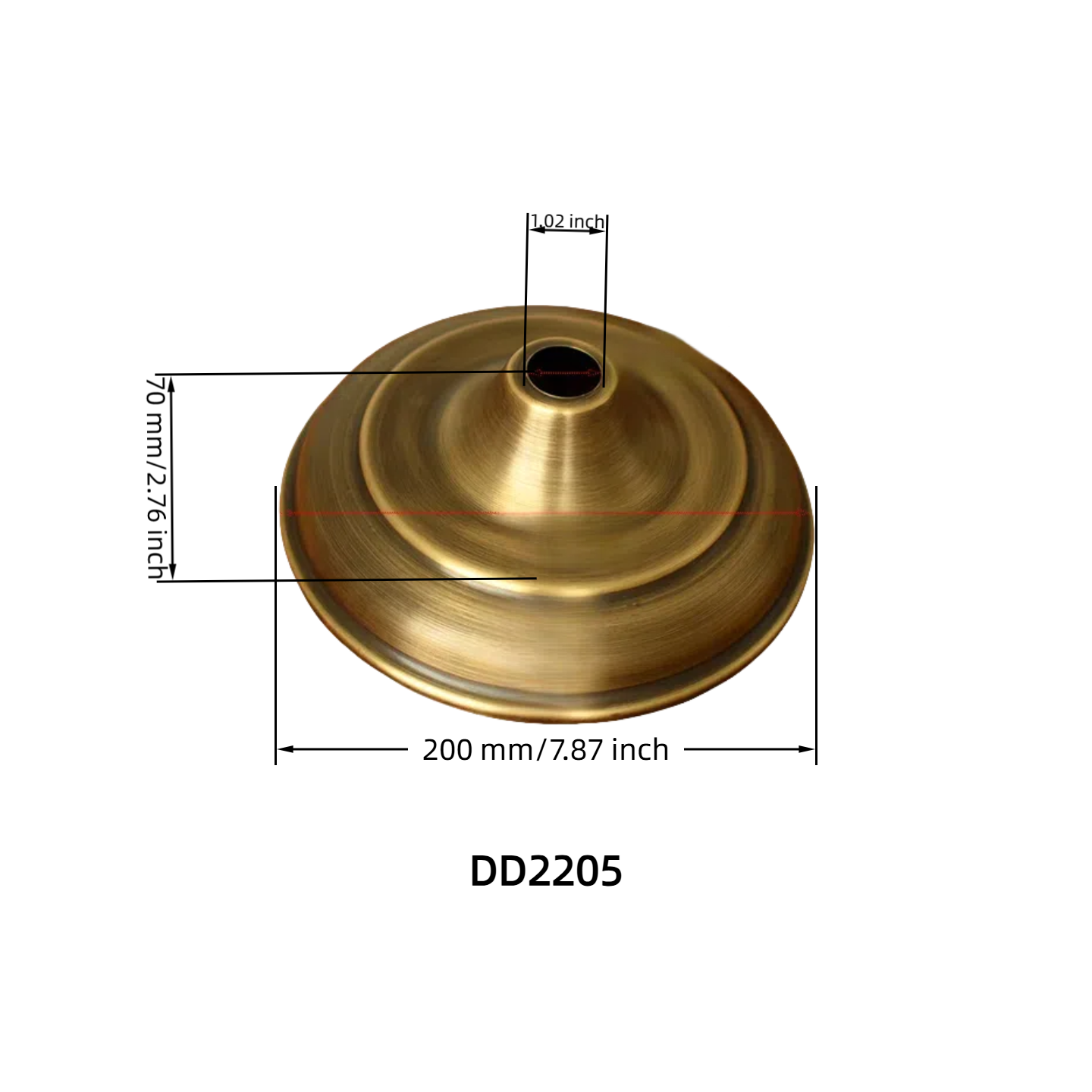 Kiven All-brass ceiling chandelier plate, crystal ironwork, all-copper ceiling chandelier plate, zipper chain, circular fixed base