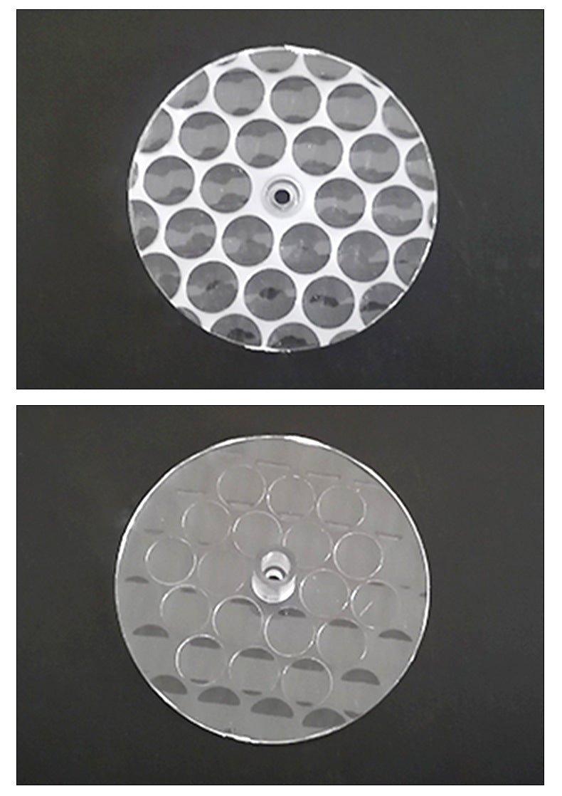 Kiven Fly Eye Lens, Replaceable Pattern Dynamic Christmas Projector Lamp Film PC Sheet Lens - Customizable