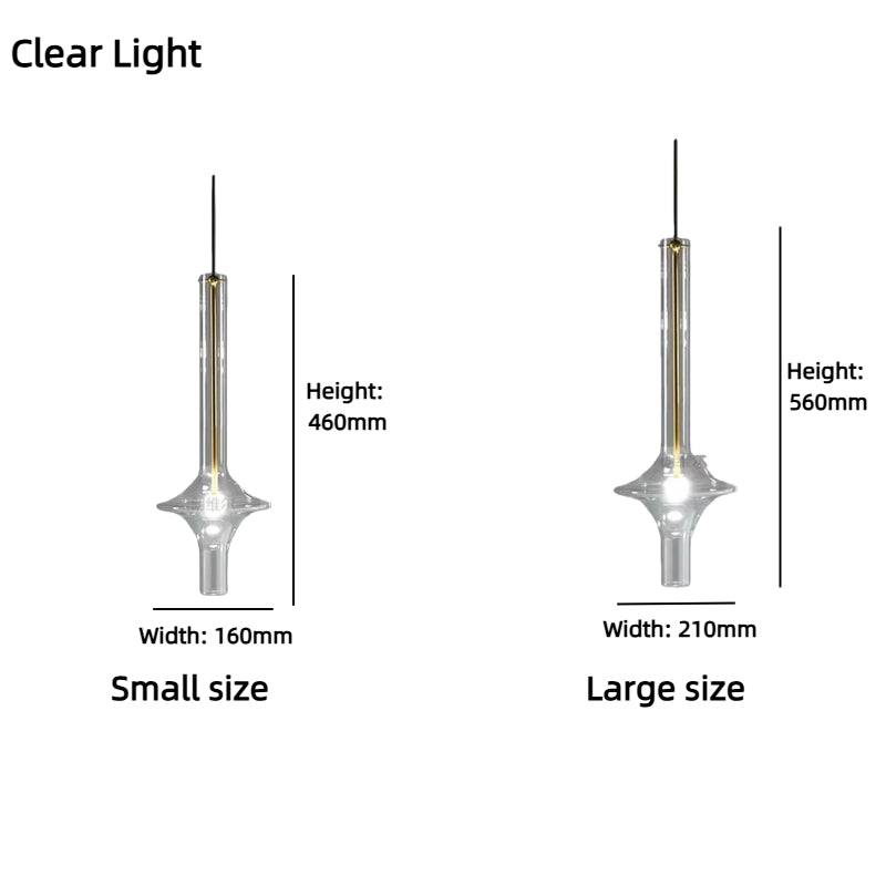 Kiven Nordic Modern Minimalist Single - Head Glass Pendant: A Touch of Luxury for Dining Rooms, Cafes, Bedroom Corners, Retail Stores & Bars