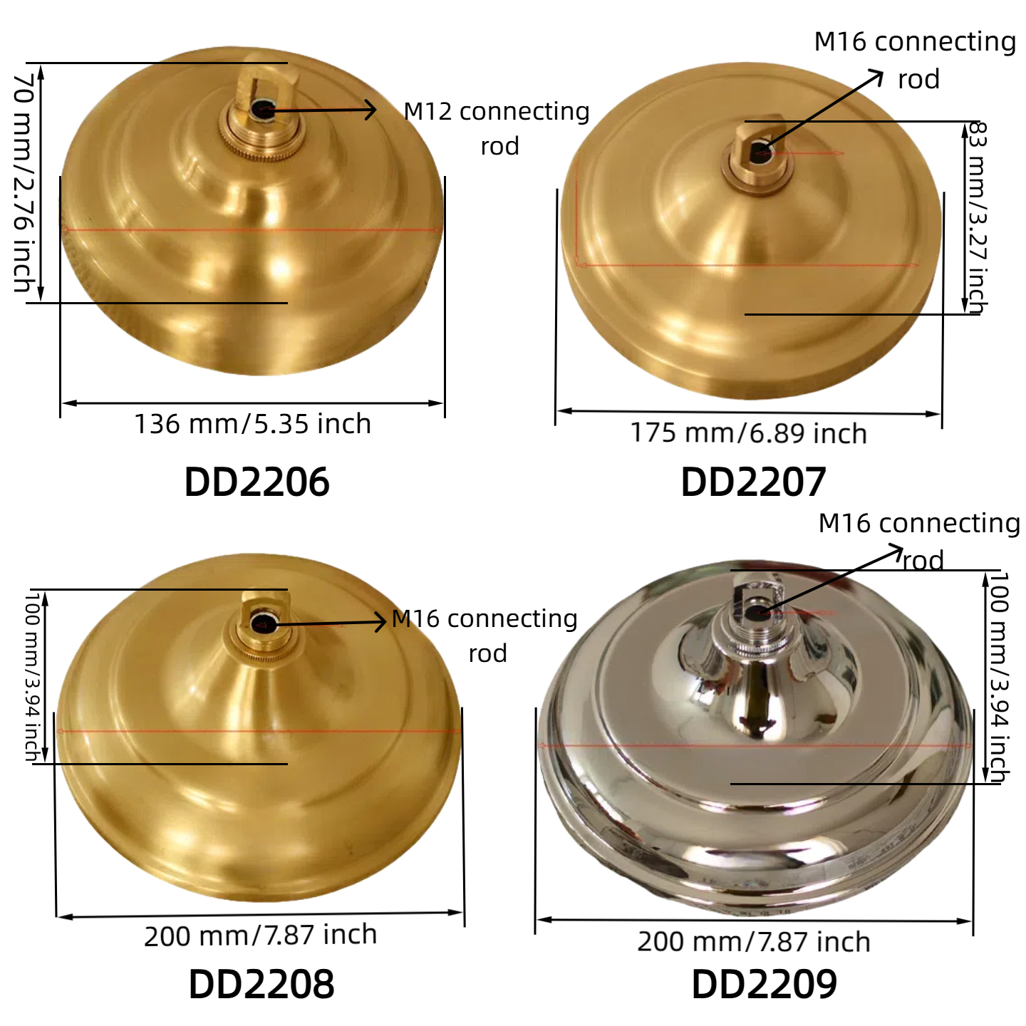 Kiven All-brass ceiling chandelier plate, crystal ironwork, all-copper ceiling chandelier plate, zipper chain, circular fixed base