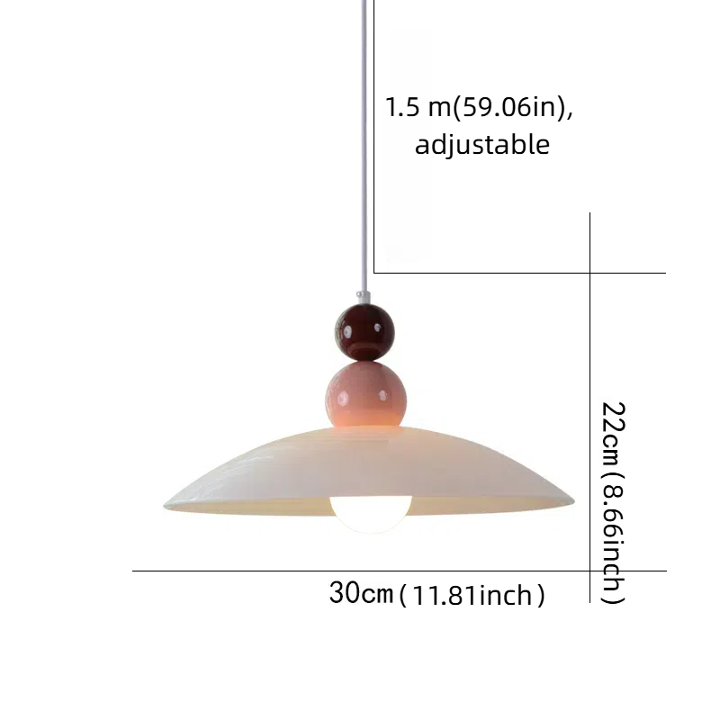 Kiven Nordic Minimalist Light Luxury Creamy Pink H-Type Track Chandelier - Suitable for Bedrooms and Dining Rooms