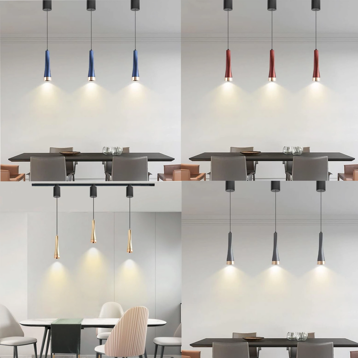 Adjustable Length and Levitate Track Pendant Light Retractable Lift Led Light for Decoration