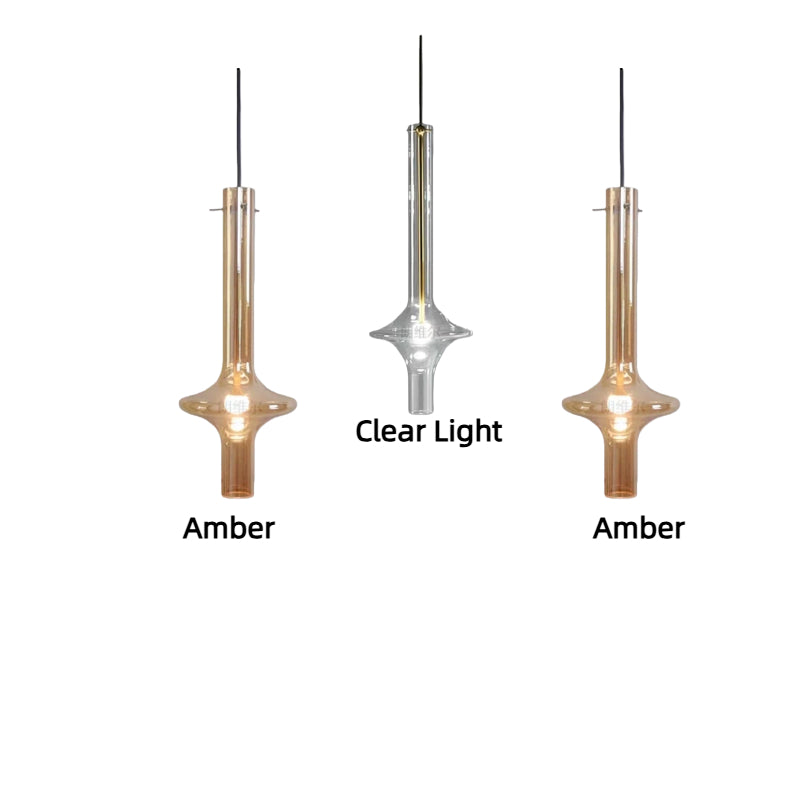 Kiven Nordic Modern Minimalist Single - Head Glass Pendant: A Touch of Luxury for Dining Rooms, Cafes, Bedroom Corners, Retail Stores & Bars