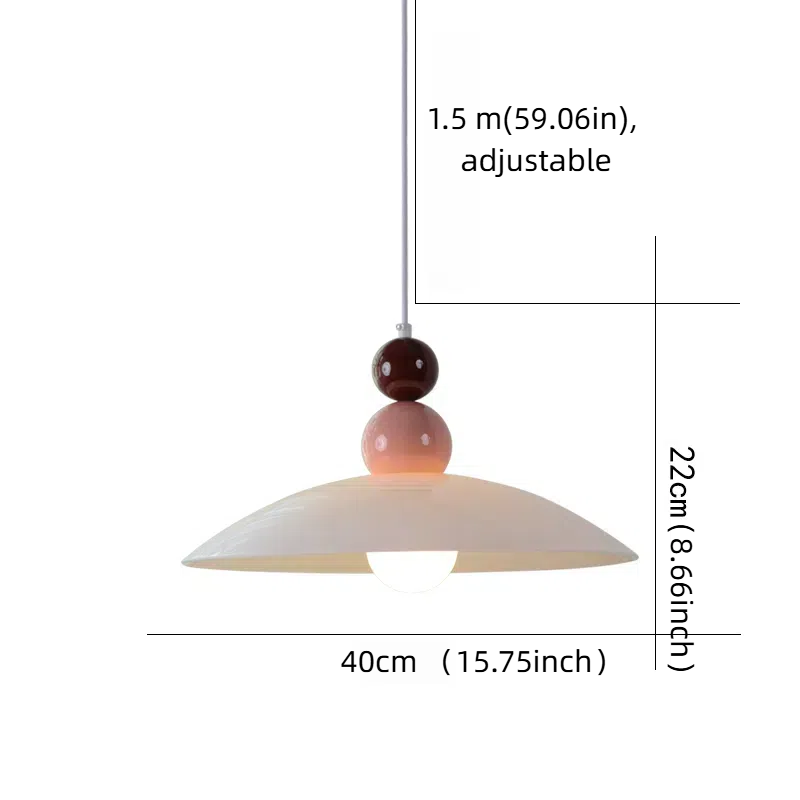 Kiven Nordic Minimalist Light Luxury Creamy Pink H-Type Track Chandelier - Suitable for Bedrooms and Dining Rooms
