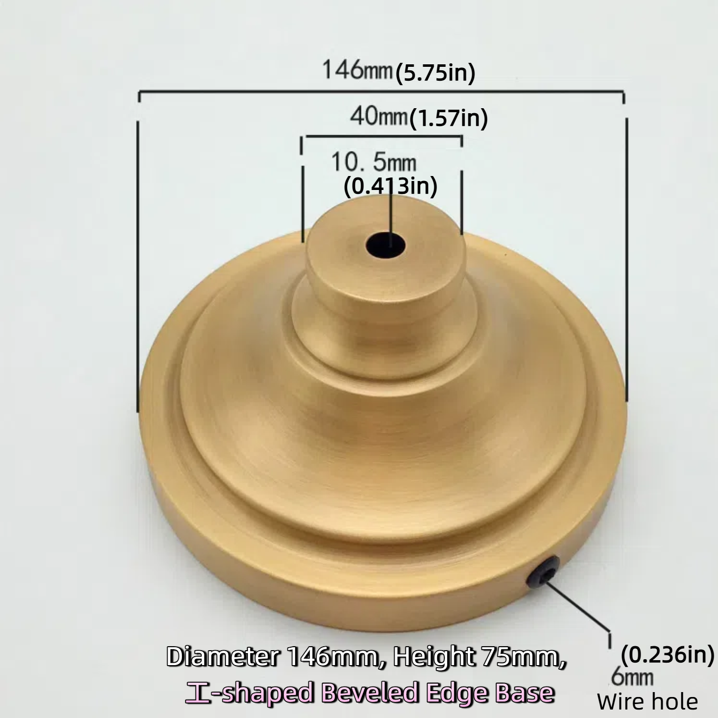 Copper Table Lamp Bases for DIY Assembly and Custom Lighting Fixtures (Suitable for Indoor Use)