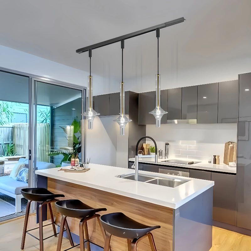 Kiven Nordic Modern Minimalist Single - Head Glass Pendant: A Touch of Luxury for Dining Rooms, Cafes, Bedroom Corners, Retail Stores & Bars