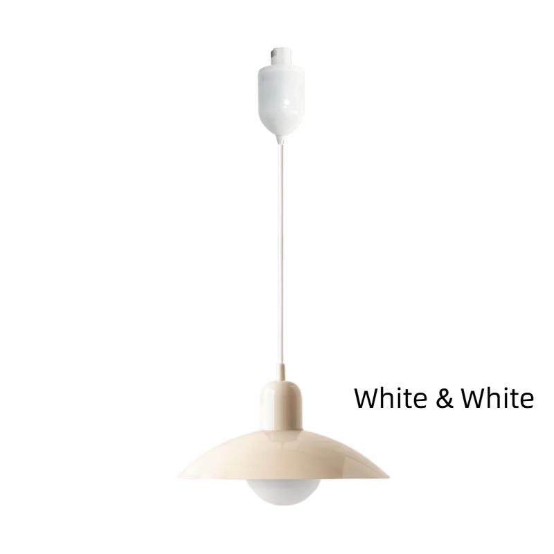 Kiven Nordic Style Simple Creative Retro Macaron H-Type Track Chandelier - Suitable for Dining Room, Bedroom & Bedside