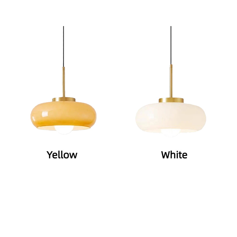 Kiven Nordic Modern Minimalist Single - Head H Type Glass Pendant Light, Luxury & Creative Lighting for Dining Rooms, Cafes, Bedside, Bars and Stores