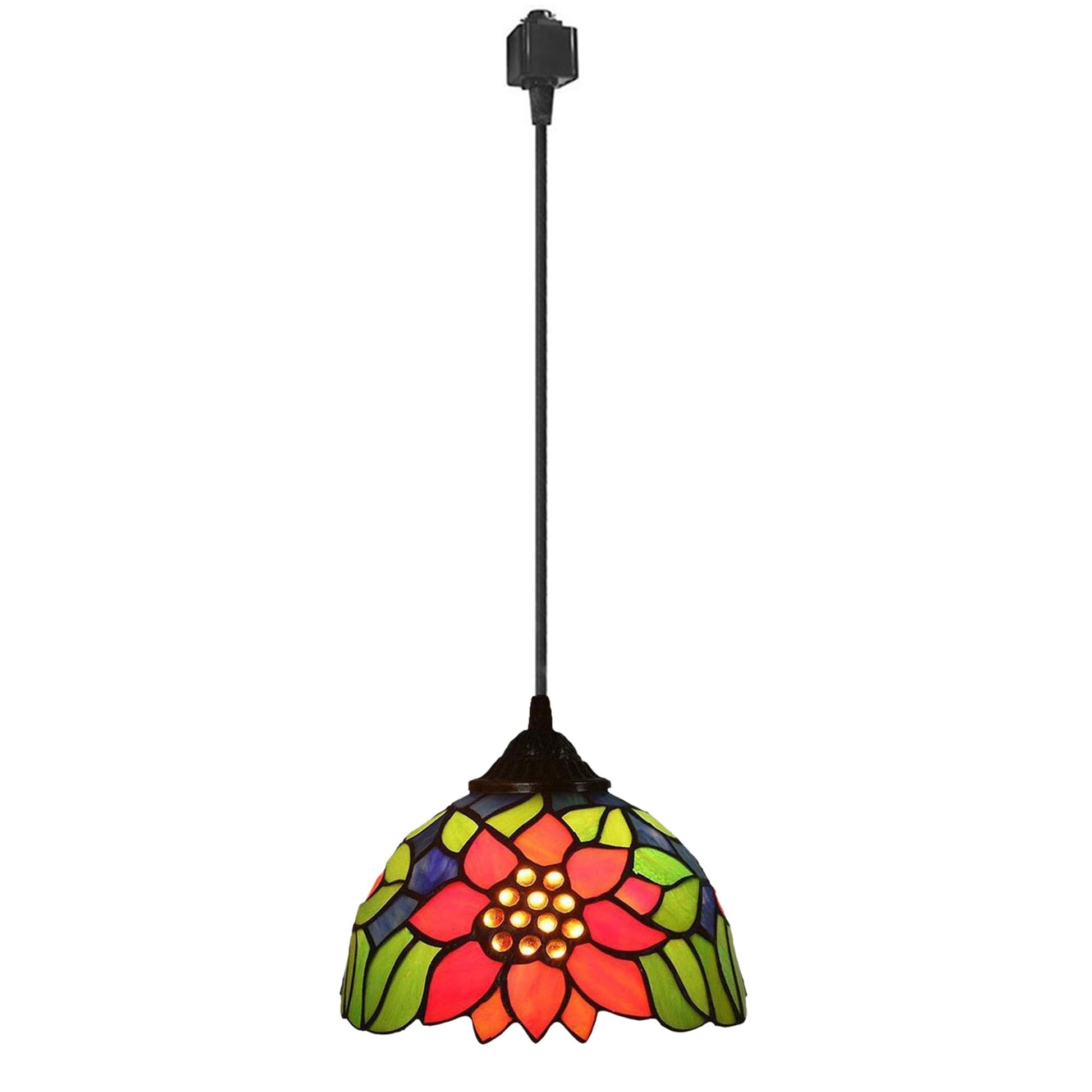 Kiven H-System 1-Light Antique Track Lighting Pendant Baroque Industrial track light with pendant light for kitchen gallery Handmade