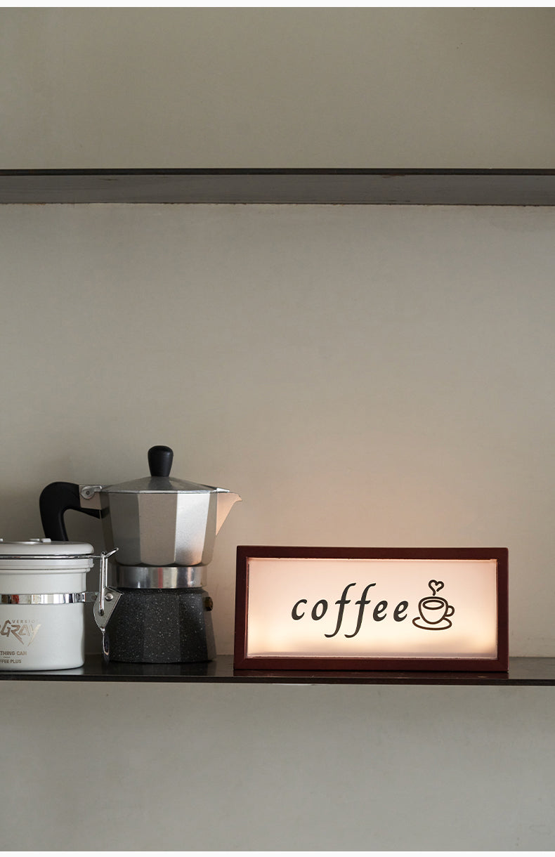 Kiven Magnetic charging light board, retro decoration, creative decorative item for the entrance hall of a vintage living room