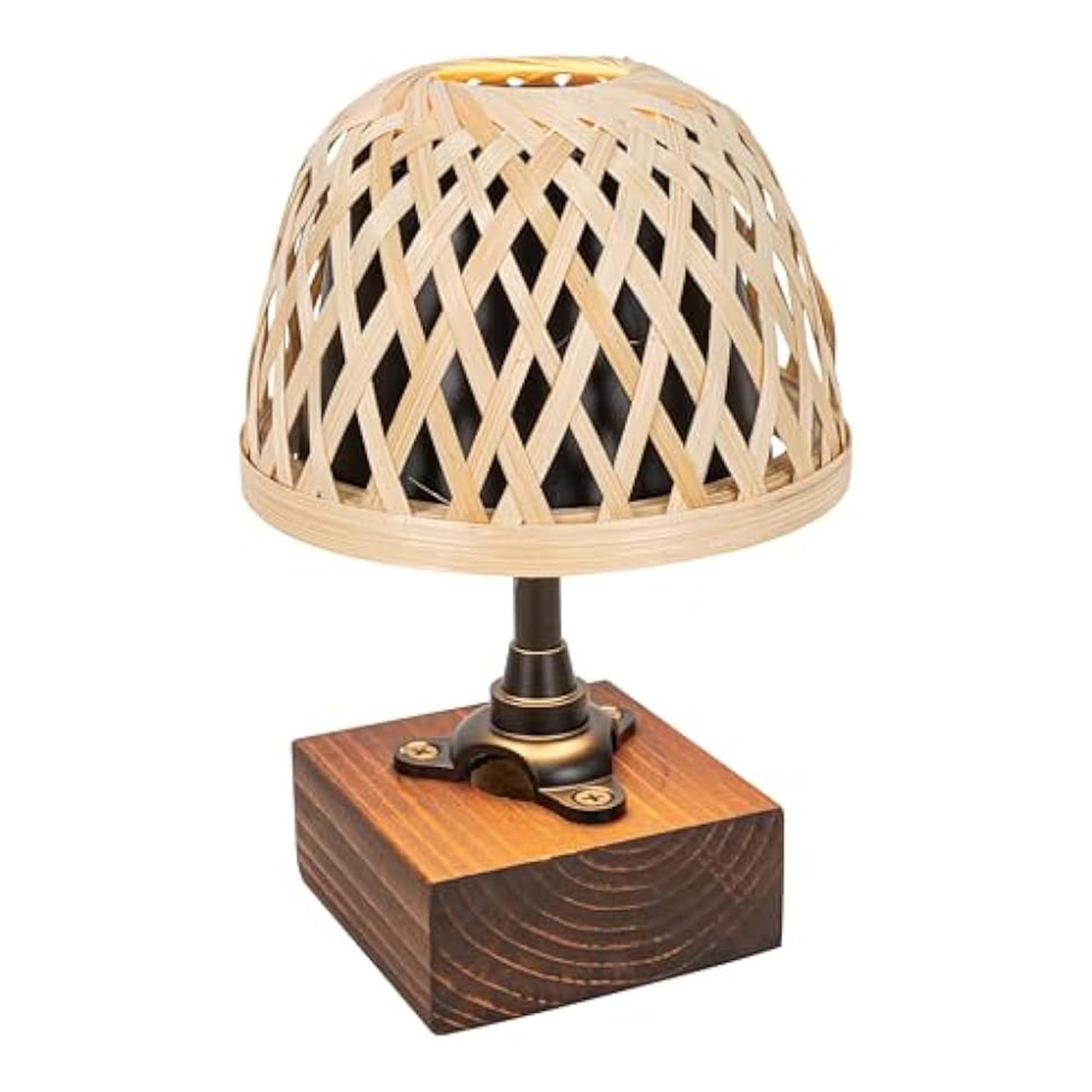 Kiven Cordless Table Lamp,1-Light Dimmable Bedside Lamps for Nightstand with 3 Colors Mode, Farmhouse Rechargeable Desk Lamps for Reading Home Decor Bedside TD1038