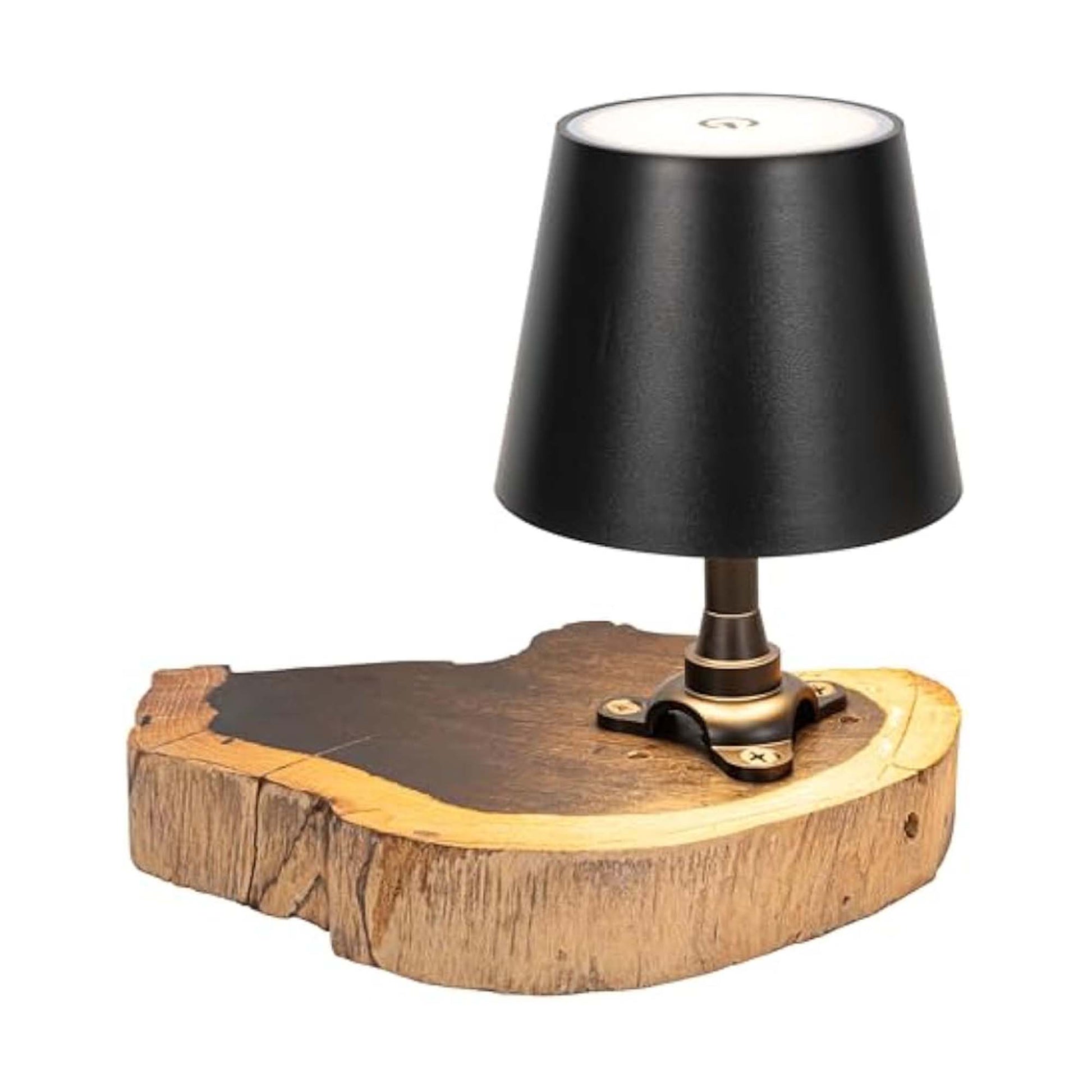 Kiven Cordless Table Lamp,1-Light Dimmable Bedside Lamps for Nightstand with 3 Colors Mode, Farmhouse Rechargeable Desk Lamps for Reading Home Decor Bedside TD1036