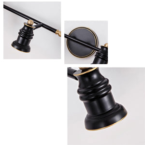 Wall Sconce Plug-in Black Farmhouse Nordic Mirror Light Loft Bedroom Entrance Hallway Coffee shop